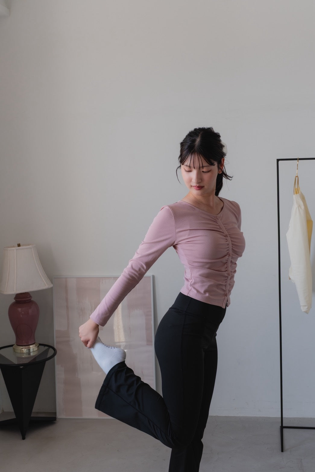 【OPEN記念・9/26〜9/30】Front gathered tops 2-piece set