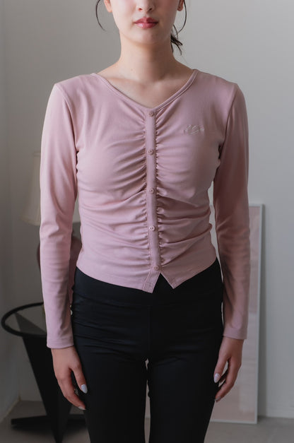 【OPEN記念・9/26〜9/30】Front gathered tops 2-piece set